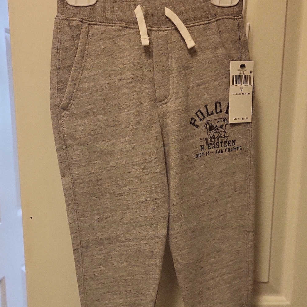 Polo by Ralph Lauren Gray Sweatpants Relaxed Fit
